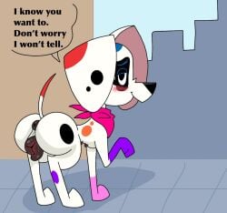 101_dalmatian_street 101_dalmatians da_vinci_(101_dalmatians) disney female_only feral luxioboi22