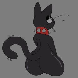 anthro big_ass bottomwear feline mao_mao_(character) mao_maoz_(artist)