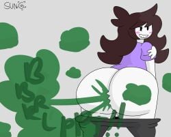 ass brap brappycatty fard fart fart_fetish farting farts fetish gassy jaiden jaiden_animations jaidenanimations pants_down sunniefunnie youtuber