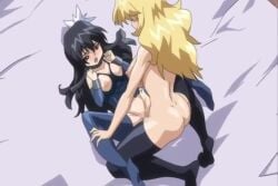 2futas 2girls after_sex against_wall age_difference animated anime_screencap areolae ass ass_focus ass_grab bed bent_over big_breasts big_penis black_hair black_hair_bottom blonde_hair blonde_hair_on_black_hair blonde_hair_top blue_eyes bouncing_breasts breasts breasts_out censored closed_eyes clothed_female_nude_female clothed_sex cum cum_in_mouth cum_in_pussy curvy defeat detached_sleeves doggy_style domination ejaculation embarrassed erection facial female female_orgasm futa_on_female futa_on_futa futa_sans_balls futa_with_female futanari grabbing hair_ornament handjob happy_sex highleg highleg_leotard huge_breasts human human_only karin_von_gielen large_breasts leg_grab leg_lift leotard light-skinned_female light-skinned_futanari light_hair_on_dark_hair light_skin long_hair longer_than_3_minutes looking_at_another lying medium_breasts missionary moaning mosaic_censoring multiple_girls nipples no_bra no_panties nude on_bed open_mouth orange_hair orgasm ova overflow penis petite purple_eyes pussy red_eyes revenge ribbon rough_sex sara_scorpion screencap seshiru_von_gielen sex sex_from_behind shiny_skin short_hair siblings siria_von_bernstein sisters sitting size_difference slave small_breasts sound space_pirate_sara spread_legs standing standing_on_one_leg thighhighs twins uchuu_kaizoku_sara vaginal_penetration video wide_hips