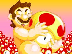 mario mario_(series) mega_mushroom mushroom new_super_mario_bros. nintendo u_gocco