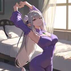 Emilia (Re:Zero) Rule 34 Image