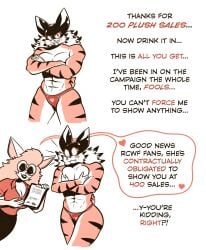 2girls abs anthro breasts female furry muscular panties ring_cats roboticsteve saber_(roboticsteve) tagme