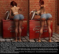 1girls 3d big_ass big_breasts big_thighs breasts bubble_ass bubble_butt curvaceous curvy curvy_figure debbie_(maniacmayo) female hips huge_ass huge_breasts huge_thighs large_ass large_breasts large_thighs light-skinned_female light_skin maniacmayo mature mature_female milf original original_character slim_waist thick thick_hips thick_legs thick_thighs thighs voluptuous waist wide_hips