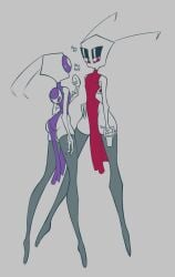 2022 2boys 3_fingers alien alien_humanoid almighty_tallest_purple almighty_tallest_red antennae_(anatomy) ass bedroom_eyes beverage boots butt clothed clothed_male clothing crossdressing dessert dialogue digital_drawing_(artwork) digital_media_(artwork) doughnut dress duo english_text femboy feminine_male fingers food footwear full-length_portrait girly green_body green_skin grey_background hand_on_hip hi_res holding_beverage holding_food holding_object humanoid ineffective_clothing invader_zim irken legwear lewdofdoom long_legs looking_at_another looking_at_partner looking_down looking_up male male_only midriff narrowed_eyes nickelodeon outtabellets pak pastry portrait purple_clothing purple_eyes red_clothing red_eyes revealing_clothes seductive seductive_eyes seductive_look see-through see-through_clothing see-through_dress shoes simple_background skimpy slim slim_male small_waist soda standing standing_on_toes text the_almighty_tallest thigh_boots thigh_highs thighhighs tight_clothing tight_dress wide_eyed wide_hips