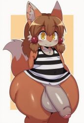 1boy ai_generated balls big_balls big_penis bottomless boy male penis perro-kun thicc thick_thighs