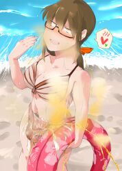 1futa armpit_hair balls beach big_breasts big_penis bikini blush body_odor breasts cleavage clothed clothing erection erection_under_clothes futa_armpit_hair futa_only futanari glasses hairy_armpits human ikizamea ikizamea1 light-skinned_futanari light_skin mostly_nude peeing peeing_self penis pubic_hair rolling_eyes smelly solo standing stink_clouds sweat urine visible_stench watersports