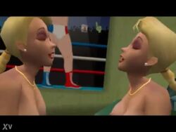 3d animated barbara_jo_bimbo blonde_hair bridget_bimbo comical cutscene female gameplay human larry_lovage leisure_suit_larry leisure_suit_larry:_magna_cum_laude leisure_suit_larry_magna_cum-laude longer_than_one_minute male pale_skin sex sound tagme threesome twins vaginal video video_games