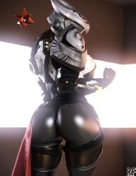 1girls 2023 3d 3d_(artwork) armored armored_boots armored_gloves ass big_ass big_breasts big_butt big_thighs boots breasts bungie busty dat_ass destiny_(game) destiny_2 female female_focus female_only fully_clothed ghost_(destiny) guardian_(destiny) helmet hi_res highres hips horns hourglass_figure huge_ass knight large_ass large_breasts large_butt large_thighs looking_back looking_back_at_viewer pauldrons round_ass rude_frog slim_waist solo solo_female solo_focus standing thick_thighs thigh_gap thighs titan_(destiny) tomboy voluptuous weapon white_armor wide_hips