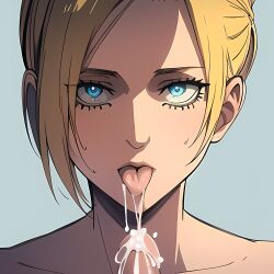 annie leonhardt from attack on titan by katsuprime