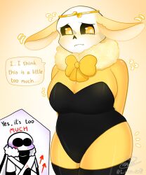 2d alternate_universe animal_ears animated_skeleton artist_name big_breasts boner bunny_costume bunny_ears color cross_sans cross_sans_(fan_character) dialogue dream_sans dream_sans_(fan_character) dreamtale dreamtale_(undertale_fanfiction) dreamtale_au duo ectobody ectobreasts english english_dialogue english_text erection erection_under_clothes fan_character female female_focus female_sans genderswap genderswap_(mtf) hetero i_wuv_cofi male/female rule_63 sans sans_au sans_oc sanscest selfcest simple_background skeleton straight tagme text undertale undertale_(series) undertale_au xtale yellow_body yellow_eyes