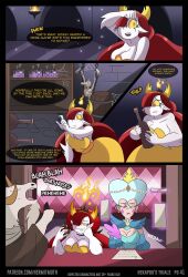 big_breasts breasts clone english_text food hekapoo hekapoos_trials_(hermitmoth) hermitmoth horns page_41 red_hair sex star_vs_the_forces_of_evil tagme text