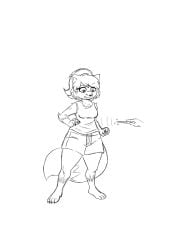 anthro big_breasts breasts female fox frisk_lk furry