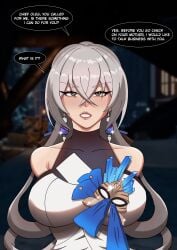 big_breasts bronya_rand clothing grey_eyes grey_hair honkai:_star_rail honkai_(series) itzaysel oleg_(honkai:_star_rail)