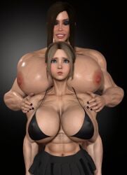 1boy 1girls 3d athletic athletic_female big_breasts blonde_hair bottom_heavy breast_implants breasts busty cleavage curvaceous curvy curvy_figure daniel_whyatt digital_media_(artwork) eyebrows eyelashes eyes fake_breasts female female_focus fit fit_female fit_male hair hannah_reese hips hourglass_figure huge_breasts human implants large_breasts legs light-skinned_female light_skin lips long_hair mature mature_female mature_male muscular muscular_male original original_character original_characters round_breasts sevenarts thesevenartsx thick thick_legs thick_thighs thighs toned toned_female toned_male top_heavy upper_body voluptuous waist wide_hips