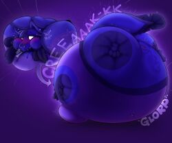 big_ass big_breasts blueberry_inflation breasts bubble_butt female huge_ass hyper inflation inflation_fetish lucario pokemon pokemon_(species) spherical_inflation sunken_head sunken_limbs swatchfodder