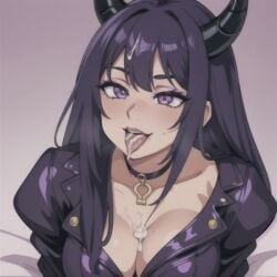 1girls 2023 ai_generated big_boob big_breasts bimbo clothed_female cum cum_on_hair cum_on_tongue cumshot demon demon_girl demon_horns demon_humanoid demoness horn horned_female horned_humanoid horns lingerie lips lipstick looking_at_viewer makeup mature mature_female mature_woman milf mommy mommy_kink mother nai_diffusion purple_eyes purple_hair red_lips red_lipstick seductive seductive_eyes seductive_look seductive_mouth seductive_pose stable_diffusion succubus succubus_horns tongue tongue_out