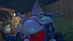 3d ass balls big_ass big_the_cat boner champa chubby crossover dragon_ball erection fat feet hot_dogging male/male male_only mrrainbow overweight penis sega sonic_(series) source_filmmaker tagme