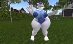 1girls 3d animated big_ass big_breasts breasts bubble_butt female female_only ferialexonar huge_ass lugia mp4 no_sound pokémon_(species) pokemon pokemon_(species) solo tagme video