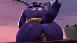 3d big_butt big_the_cat butt_crush chip_(sonic) chubby facesitting fat fat_ass fishing genderswap_(mtf) mrrainbow overweight sega sonic_(series) source_filmmaker tagme unaware unaware_buttcrush