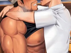 2boys animated bara daddy_acts daddy_and_twink daddy_kink daddy_pleasuring_twink daddy_satisfying_twink father_and_son gay human humans incest izukonohito male_only males males_only muscular_male risky risky_sex twink_and_daddy yaoi