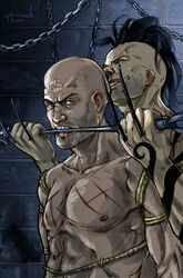 bullseye_(marvel) daken_akihiro dark_avengers dark_wolverine male male_only marvel multiple_males tagme yaoi