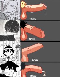 kometani_chushaku komi-san_wa_komyushou_desu makoto_katai male_only penis_size_chart tadano_hitohito toony wakai_taketoshi young