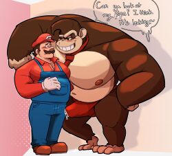 donkey kong from donkey kong (series) by swirlzeez