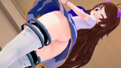 big_ass brown_hair koikatsu nimu rizta virtual_youtuber vtuber