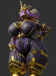 1girls 3d big_breasts breasts coolmaster98 curvy curvy_figure huge_breasts huge_hips huge_thighs khora_(warframe) khora_prime_(warframe) solo solo_female thick_thighs voluptuous warframe wide_hips