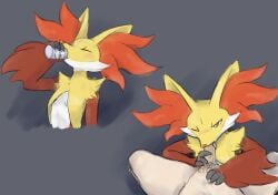 delphox from nintendo by sealer4258