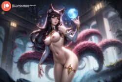 ahri from league of legends by lowsuna