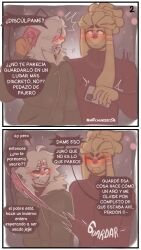 argentina_(countryhumans) blush brazil_(countryhumans) comic condom countryhumans gay kinky_naty male page_2