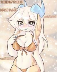 anthro big_breasts breasts female furry nami_(teranen) xnyavio