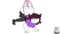 1girls animated ass english_dialogue english_voice_acting female jaiden jaiden_animations semidraws shorter_than_30_seconds sound tagme underwear video voice_acted wedgie