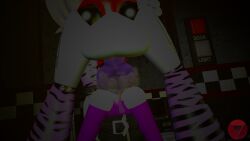 3d canine_penis firenutter five_nights_at_freddy's futanari knot roxanne_wolf_(fnaf)