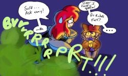 ass brap brappycatty fard fart fart_fetish farting farts fetish gassy niko_(oneshot) oneshot robot robot_girl silver_(oneshot) sunniefunnie