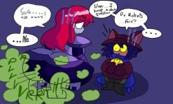 ass brap brappycatty fard fart fart_fetish farting farts fetish gassy niko_(oneshot) oneshot remake robot robot_girl silver_(oneshot) sunniefunnie