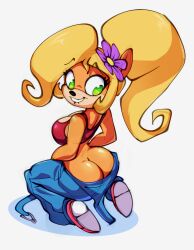 coco bandicoot from crash (series) by bigdad