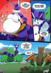 amphibian big_ass big_breasts big_the_cat comic comic_page cum cumflation end_page ending funny genderswap_(mtf) hyper_belly inflation last_page rule_63 sonic_(series) tagme vale-city