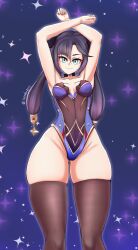 mona (genshin impact) from genshin impact by icendor