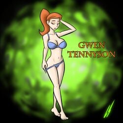 1girls ben_10 ben_10_omniverse cartoon_network female female_only gwen_tennyson gwen_tennyson_(omniverse) lord_sarloc red_hair solo