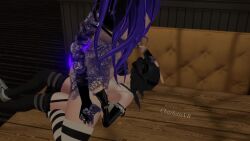 3d big_breasts black_hair breasts charlottevr colored dominant domination face_fucking femdom futa_only futadom futanari goth goth_girl goth_milf milf mommy mommy_kink nipples nsfw public purple_hair strong_woman table table_sex tagme thick uncensored video vrchat vrchat_avatar vrchat_model