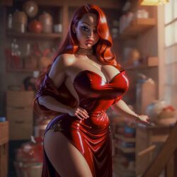 jessica rabbit from disney by peter-pumpkineater69