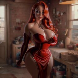 jessica rabbit from disney by peter-pumpkineater69