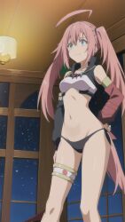 1girls ai_generated bikini female female_only milim_nava solo tensei_shitara_slime_datta_ken that_time_i_got_reincarnated_as_a_slime