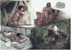 2boys anal askeladd bjorn_(vinland_saga) gay human human_only male/male missionary_position outdoors vinland_saga