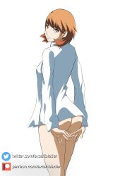 ass atlus excaliblader female female_only megami_tensei persona persona_3 short_hair solo yukari_takeba