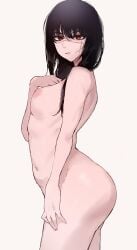 1girls 2020s 2023 2d_(artwork) 4_fingers 5_fingers 5_toes anime anime_style asian asian_female ass beige_skin belly belly_button big_ass big_butt big_hips black_hair breasts chainsaw_man color colored completely_naked completely_naked_female completely_nude completely_nude_female curvy_hips demon demon_girl demon_humanoid demoness devil eyelashes eyes eyes_half_open eyes_open fanart female female_focus female_only fingernails fingers first_person_perspective first_person_view hair half-closed_eye half-closed_eyes hand_on_chest hips humanoid humanoid_genitalia kataku_musou large_ass large_butt light-skinned_female light_body light_skin lips long_hair looking_at_viewer magic magic_user magical_girl magician monster monster_girl monster_girl_(genre) nail nails naked naked_female neck nipples no_dialogue no_humans no_text nsfw nude nude_female pov pov_eye_contact red_eyes scar scar_across_eye scar_on_face scarred_face scars_on_face shounen_jump simple_background skinny skinny_female skinny_girl slim slim_girl slim_waist small_breasts solo solo_focus suggestive suggestive_look suggestive_pose suggestive_posing textless thighs white_background wide_hips yoru_(chainsaw_man)