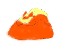 big_ass bubble_butt butbubbline eeveelution flareon huge_ass pokémon_(species) pokemon